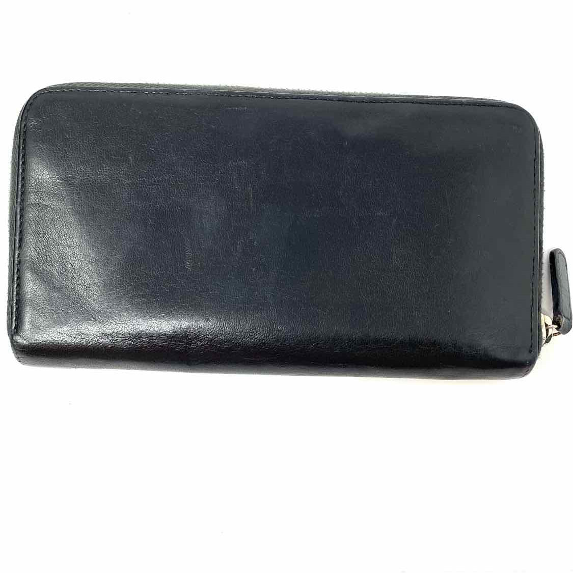Chanel 2014-15 CC Studded Black Zippy CC Wallet