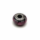 PANDORA 925 Sterling Silver Murano Glass 5 Piece Multi-Color Charm Jewelry Set