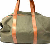 Holderness & Bourne The Buyers Cotton Twill Olive Duffle Bag