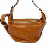 ZADIG&VOLTAIRE Le Cecilia Caramel Hobo Leather Shoulder Bag