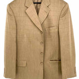 Zandello Men's Beige Suit