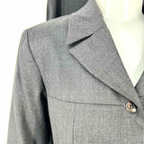 Cache Women's Dark Gray Size L 2 Piece Blazer & Pants Set