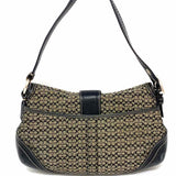Coach Soho Y2K Vintage Canvas Black Gray Shoulder Signature Shoulder Bag