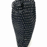 ZARA Black Sparkle vegan leather Crossbody
