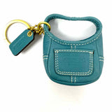Coach Legacy Ergo Hobo Bag Teal Purse Leather Key Chain