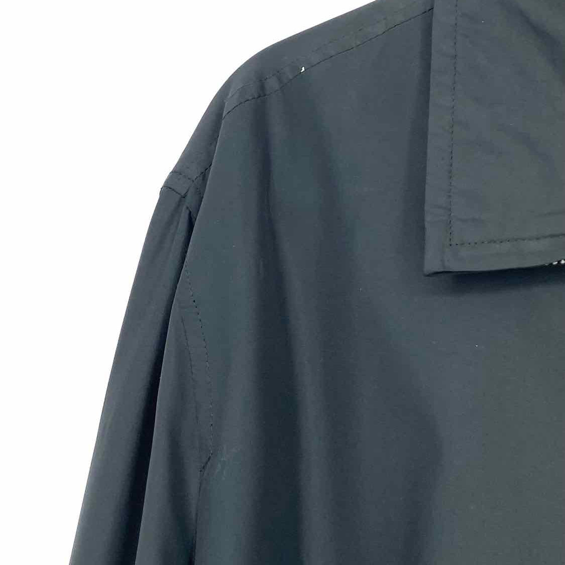 Ermenegildo Zegna Men's Black Size L Zip Jacket
