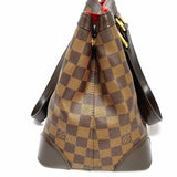 LOUIS VUITTON Hampstead PM Brown Damier Ebene Leather Made in Italy Satchel