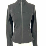 Lululemon Define Women's Black Size 4 Mock Neck Zip Jacket
