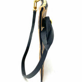 LOUIS VUITTON Wild at Heart Brown Black Leopard Empreinte Leather Clutch