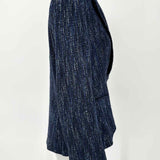Lafayette 148 Women's Navy Size 6 Tweed Blazer