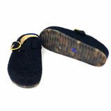 ROTHY'S The Buckle Clog Women's Black Size 7 Flat Buckle Mules