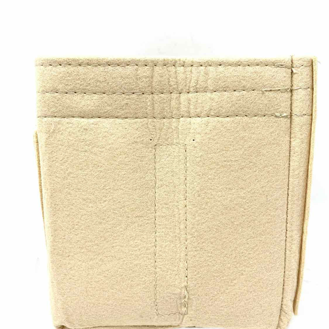 Beige Felt Purse Organizer Insert Medium