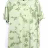 Lululemon Fundamental T-Shirt Men's Green Tie Dye Short Sleeve Shirt