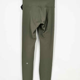 Lululemon Wunder Train High-Rise Women's Army Green Size 4 Leggings