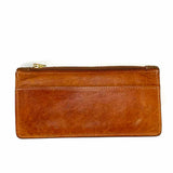 6 Card Slot Cognac Leather Wallet