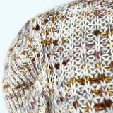 ULLA JOHNSON Women's Multi-Color Size PS Puff Sleeve Merino Wool Blend Sweater