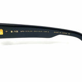BALMAIN B-VII Black Geometric Sunglasses