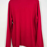 Lacoste Men's Red Size M Polo Long Sleeve Shirt