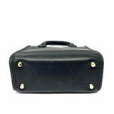 Leatherology Kress Black Micro Leather Crossbody