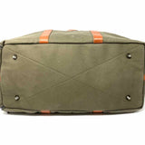 Holderness & Bourne The Buyers Cotton Twill Olive Duffle Bag