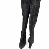 Stuart Weitzman Highland Women's Gray Size 9 Over-the-knee Suede Boots