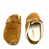 VERONICA BEARD Fern Women's Camel Size 8 Clog Studded Mules