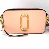 Marc Jacobs Pink Color Block Leather Crossbody
