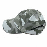 Lululemon Fast & Free Running Gray Baseball Camoflage Hat