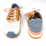 OluKai Women's Blue White Size 9.5 Lace-up Sneakers