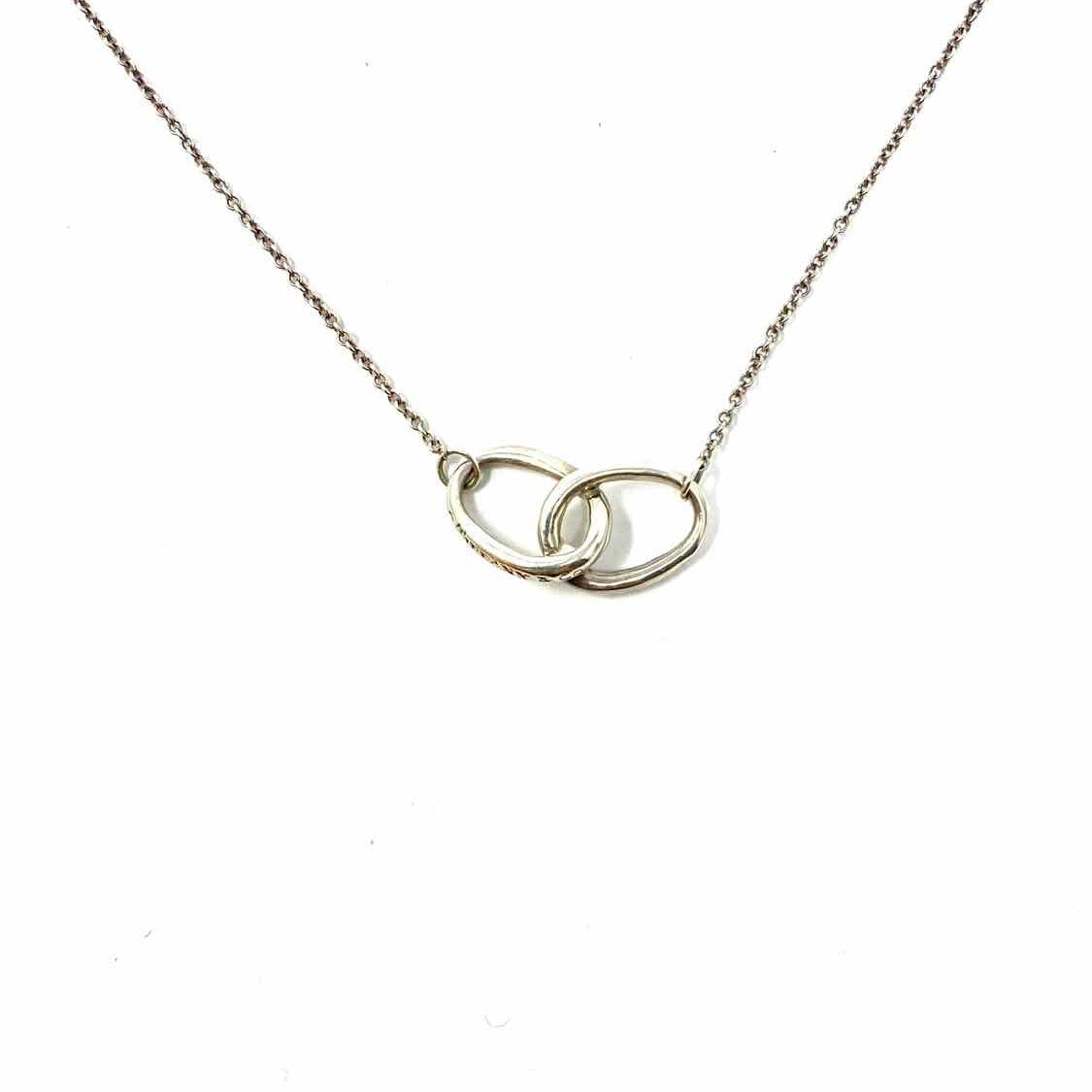 Tiffany & Co. Elsa Peretti .925 Sterling Silver Chain 16 in Loop Necklace
