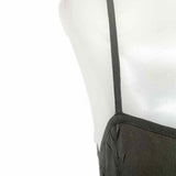 ALLSAINTS Women's Dark Gray Size S Asymmetrical Pleated Dress