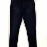 Mother High Waisted Looker Ankle Women's Charcoal Size 27/4 Skinny Jeans