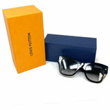 LOUIS VUITTON 2021 Rendez-Vous Black Wayfarer Monogram Sunglasses