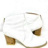 Stuart Weitzman Romita Women's White Size 9 Ankle Leather Bootie