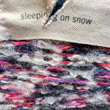 sleeping on snow Women's Navy White Size XS/s Dolman Sleeve Fair Isle Sweater