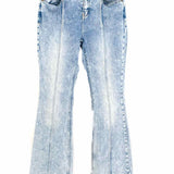Idyllwind Women's Light Blue Size 8 Mid Rise Flare western Jeans