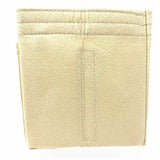 Beige Felt Purse Organizer Insert Large