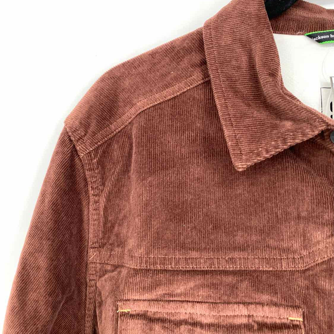 STIO Men's Brown Size L Corduroy Jacket