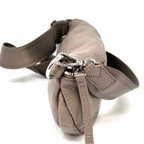 Quince Gray Zip Pebbled Leather Waist Bag