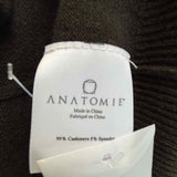 ANATOMIE Catalina & Suzie Women's Brown Size M Hooded Cashmere Blend Pants Set
