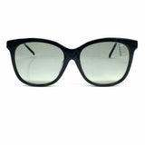 Gucci Black Oversized Bamboo GG0655 Sunglasses