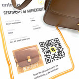 Celine 2011 Classic Box Brown Flap Leather Shoulder Bag