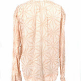 Carve Designs Women's Peach Size XS tunic Acid Wash Long Sleeve