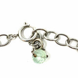 artisan Beaded Green Multi-chain Labradorite Necklace