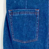 Maison Common Women's Blue Size 10 Straight Belted Jeans