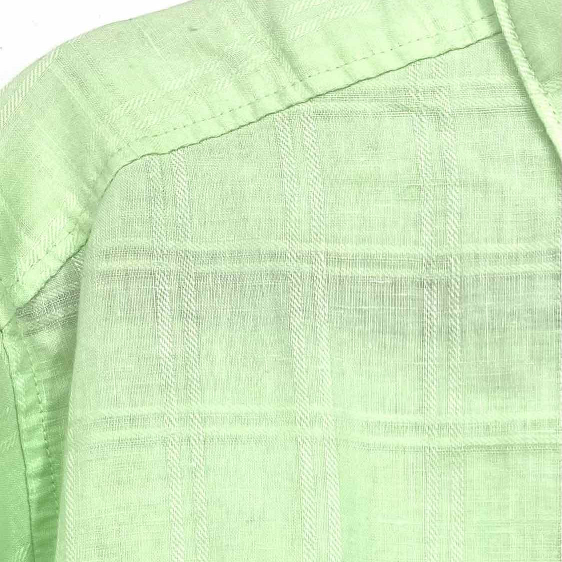 Tommy Bahama Men's Green Button Down Size L Long Sleeve Shirt