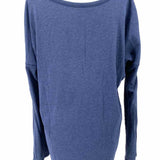 Lululemon Women's Steel Blue Size S Scoop Neck Long Sleeve