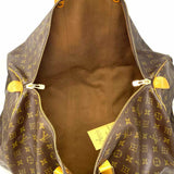 LOUIS VUITTON 1994 Keepall 60 Coated Canvas Brown Monogram Duffle Bag