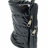 Wanderfull Hydrobag Nylon Black Waterbottle Puffer Crossbody
