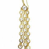 Kendra Scott Daya Gold Tone Chandelier Crystal Earrings
